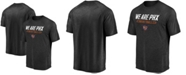 Fanatics Men's Black Phoenix Suns Hometown Collection Synthetic Raglan T-shirt